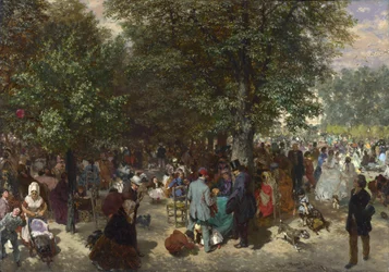 Nachmittag im Tuileriengarten